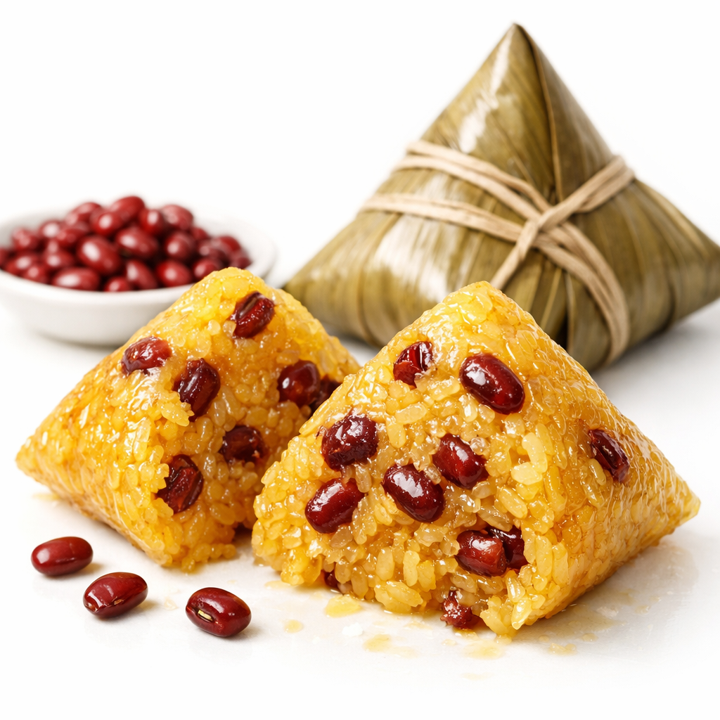 Alkaline with Red Beans - Wholesome Rice Dumpling