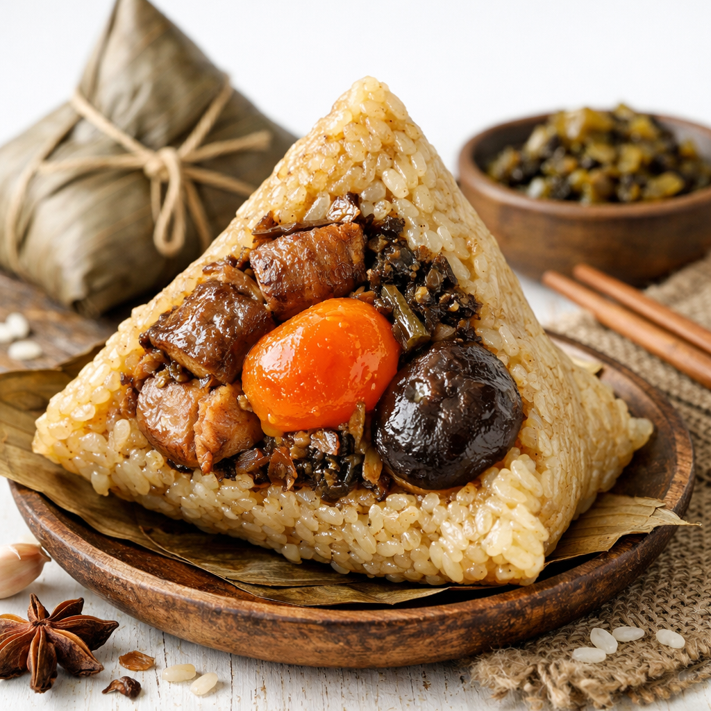 Hakka Zongzi - Traditional Rice Dumpling
